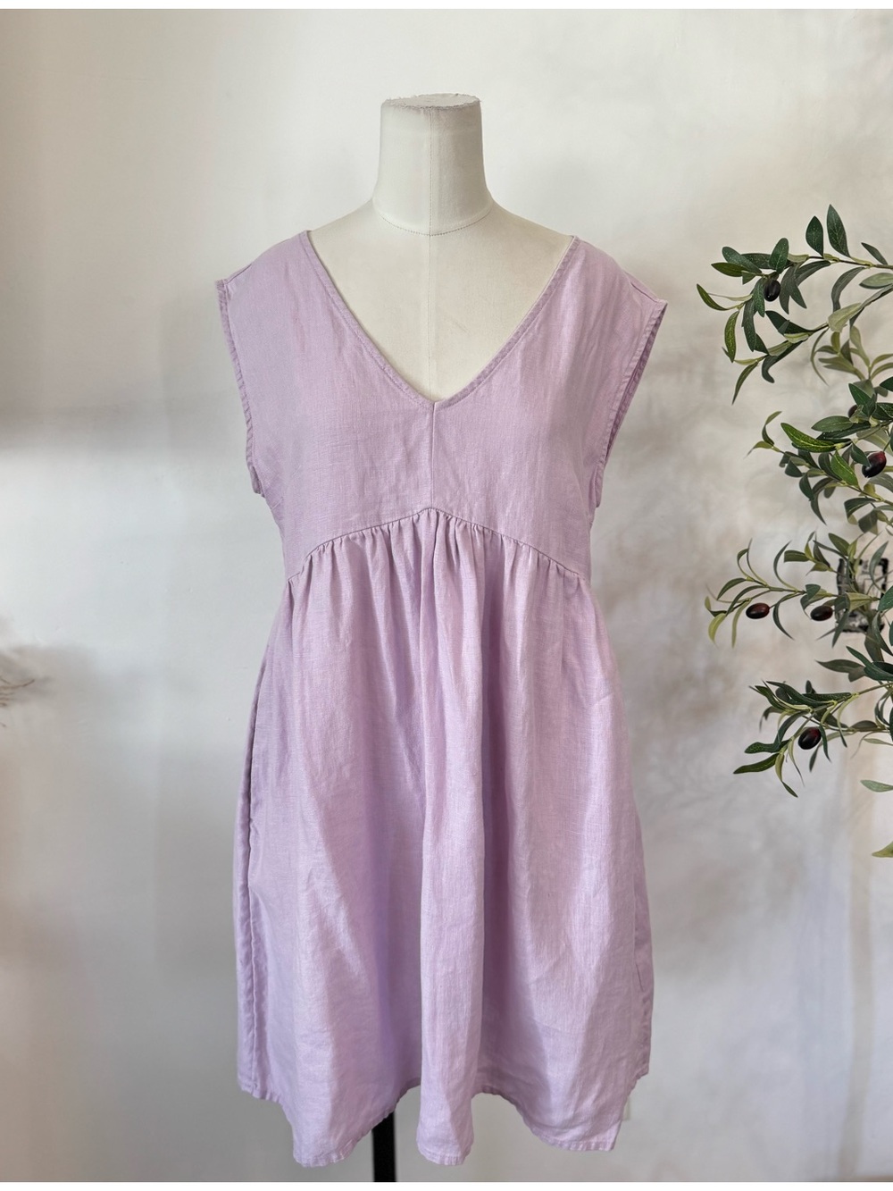 MADEWELL - Relaxed Empire Waist Minidress